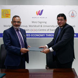 WorldCall Signs MoU with University of Central Punjab (UCP) for setting up state-of-the-art Blockchain Centre of Excellence