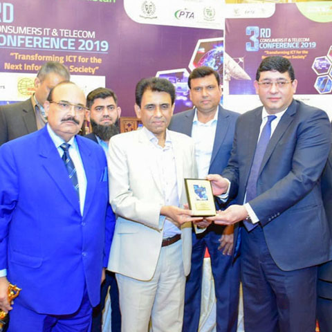 WorldCall Telecom Limited Won the Best Media Company Award