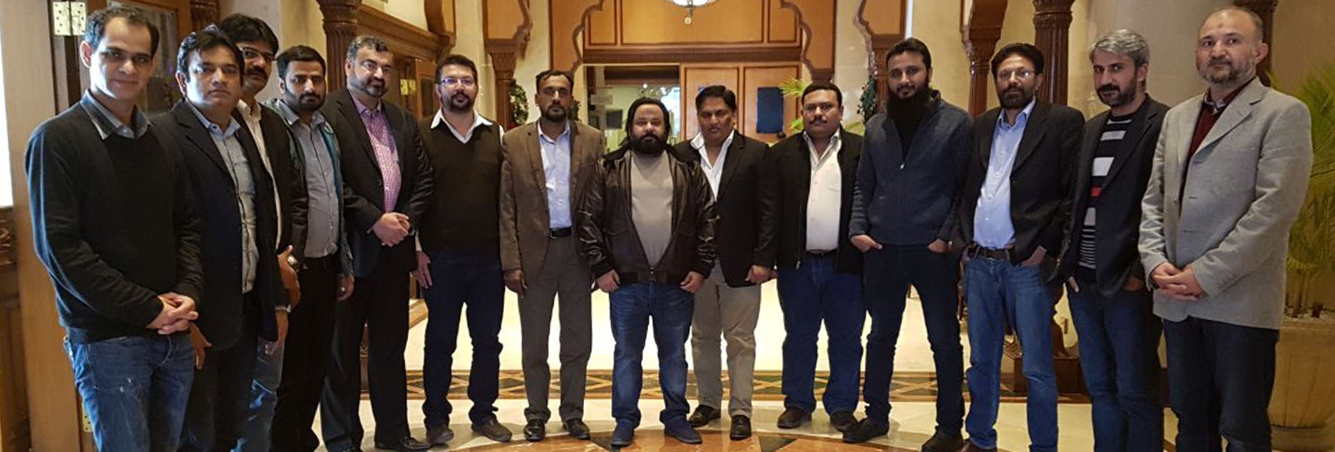Lunch with Managers of WorldCall Telecom at Avari Hotel Lahore